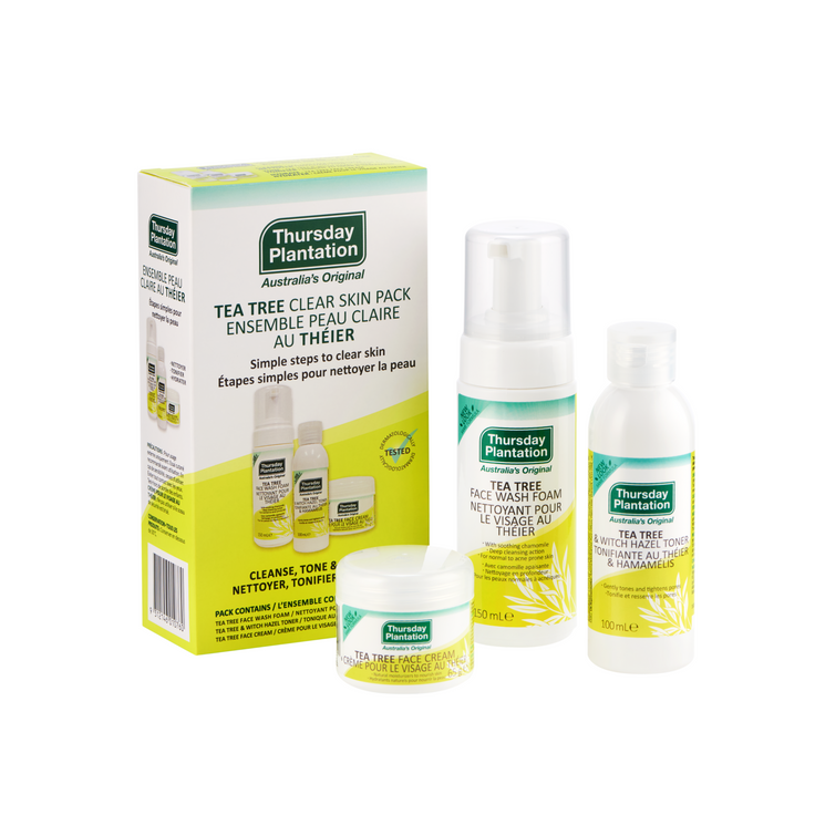 Thursday Plantation Tea Tree Clear Skin Pack (3 pc set)