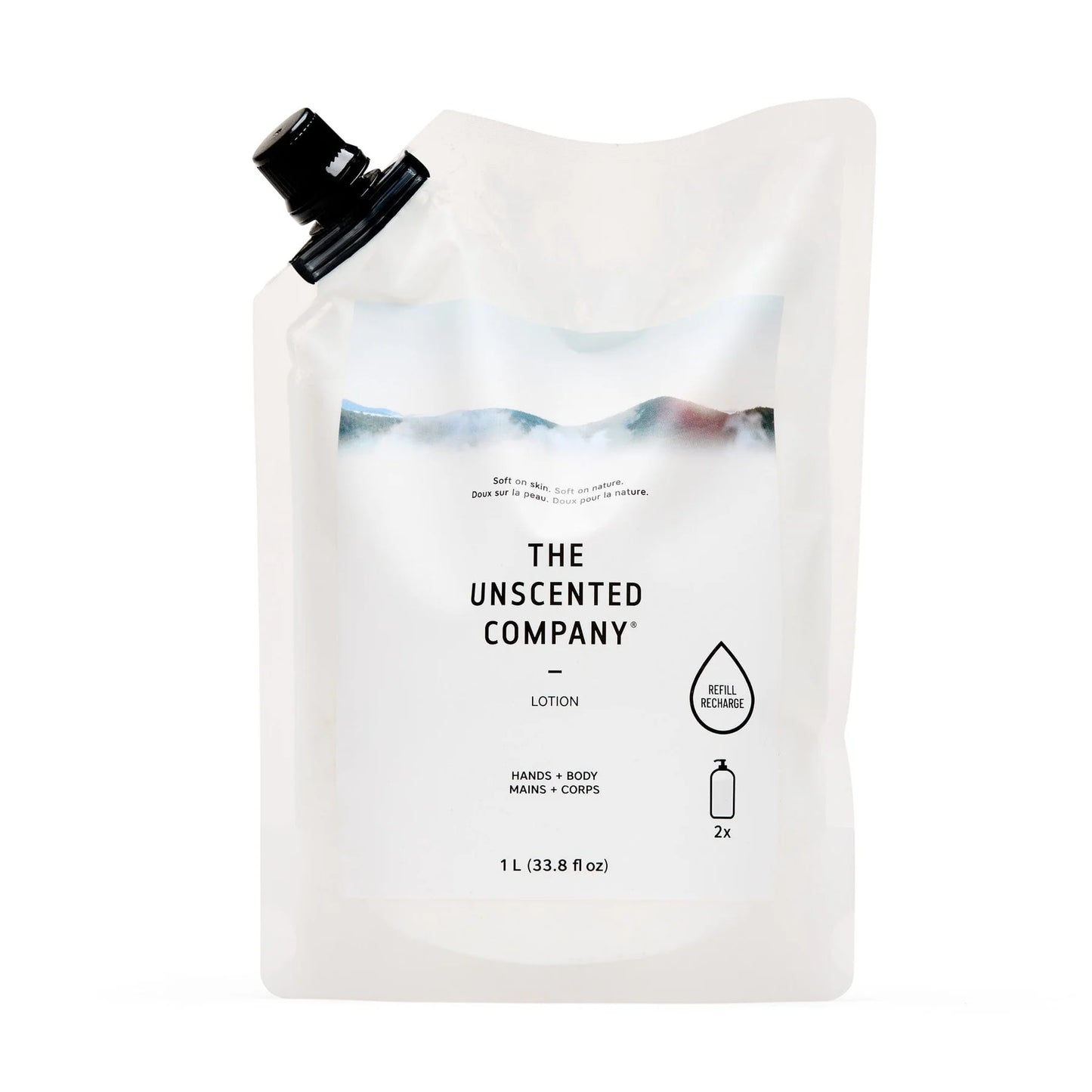The Unscented Co. Hand and Body Lotion Refill 1L