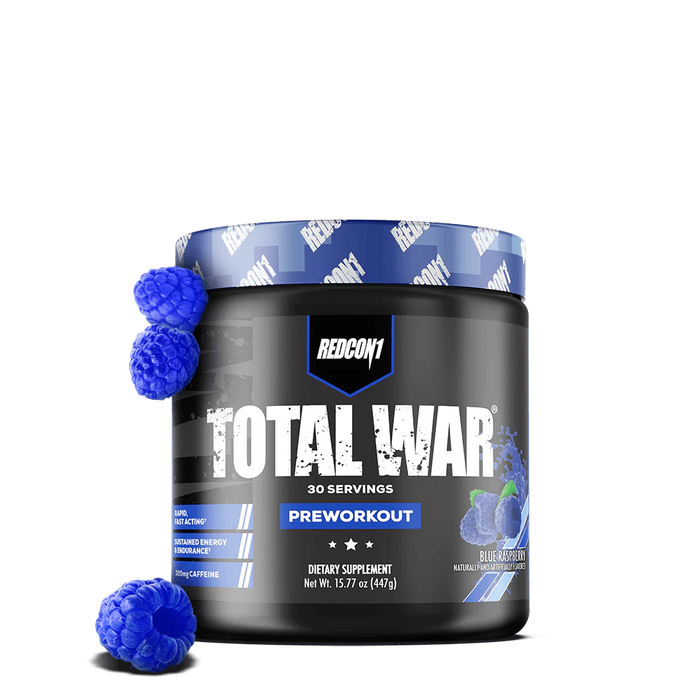 Redcon1 Total War | Blue Raspberry | 30 Servings