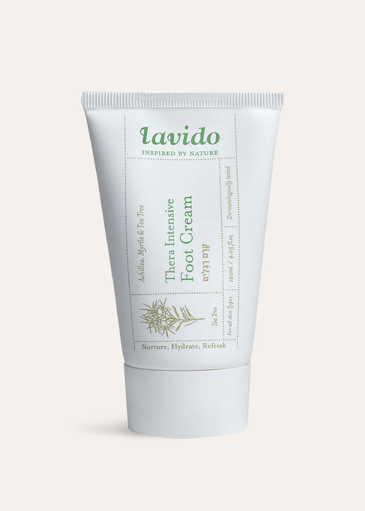 LAVIDO Thera Intensive Foot Cream - Achillea, Myrtle & Tea Tree 120 ml