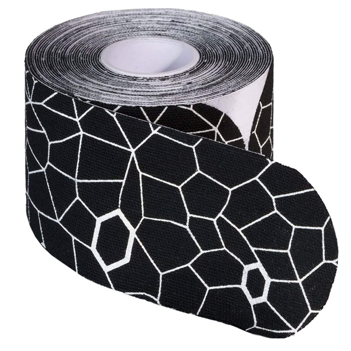 THERABAND KINESIOLOGY TAPE PRE-CUT BLACK/WHITE