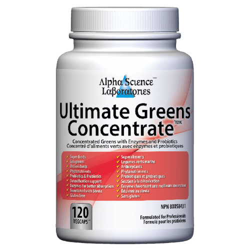 Alpha Science Laboratories_Ultimate Greens Concentrate™120 vcap