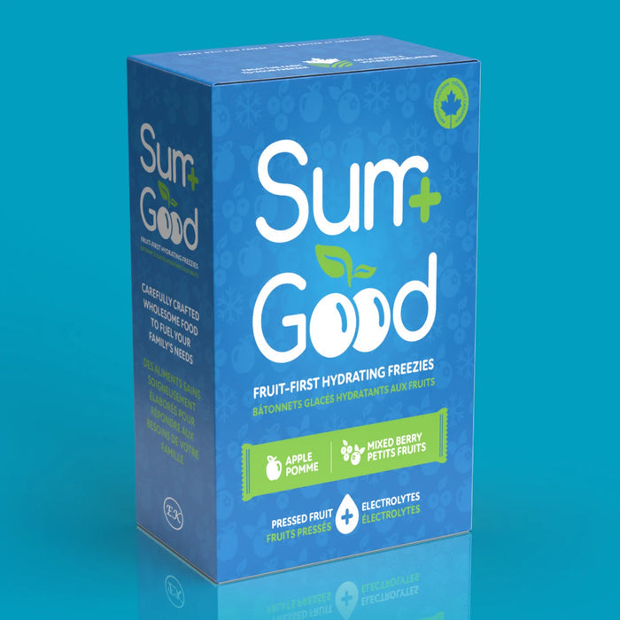 SUM GOOD Electrolyte Freezie - Apple 12 X 60 ml Freezies