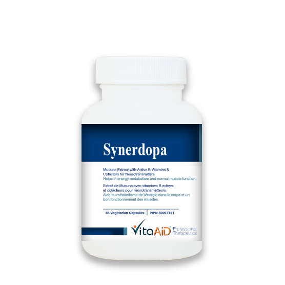 VitaAid Synerdopa (Mucuna Extract with Active B-Vitamins) 84v