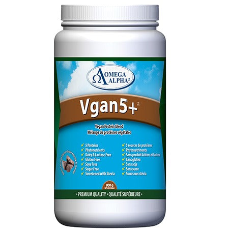 Omega Alpha Protein Vgan5+™ | Chocolate Flav 800 g