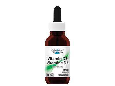 Alpha Science Laboratories_Vitamin D3 Conc Drops™ | Emulsified - 50 mL