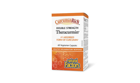 Natural Factors CurcuminRich Theracurmin Double Strength 60 caps