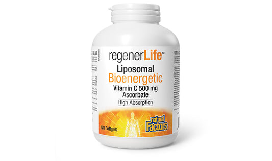 Natural Factors   Liposomal Bioenergetic Vitamin C, RegenerLife   120sgls