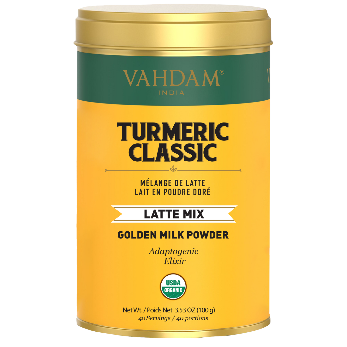 Vahdam Teas - Vahdam Latte Mix Classic Tumeric 100 g