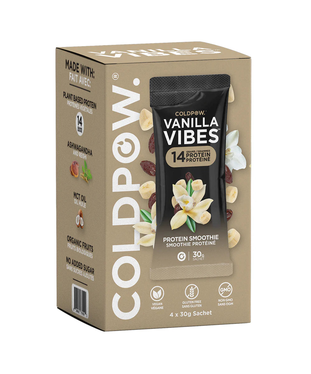 COLDPOW DRINKS Vanilla Vibes, 35g x4