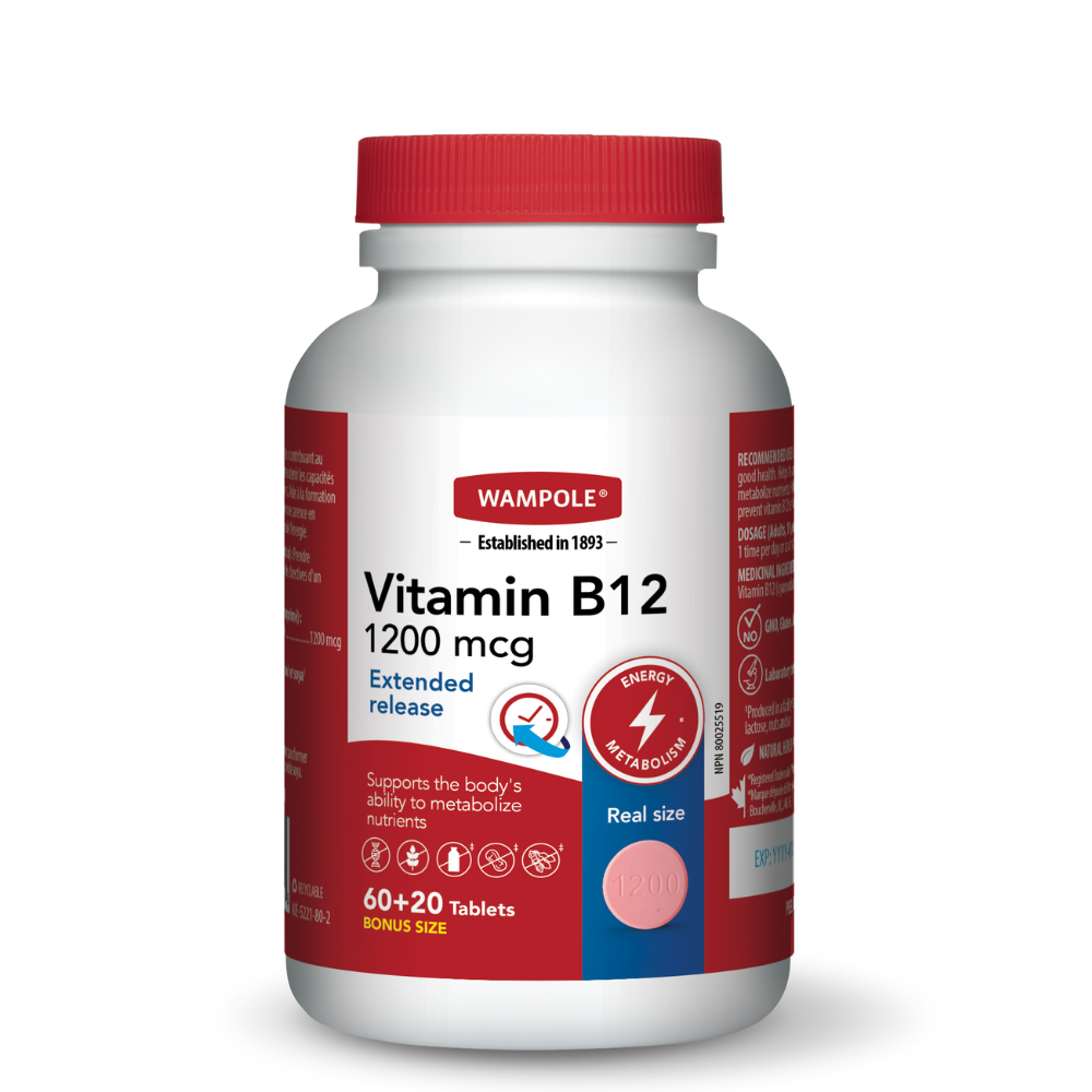 VITAMIN B12 TB 1200MCG 60+20 TABLET