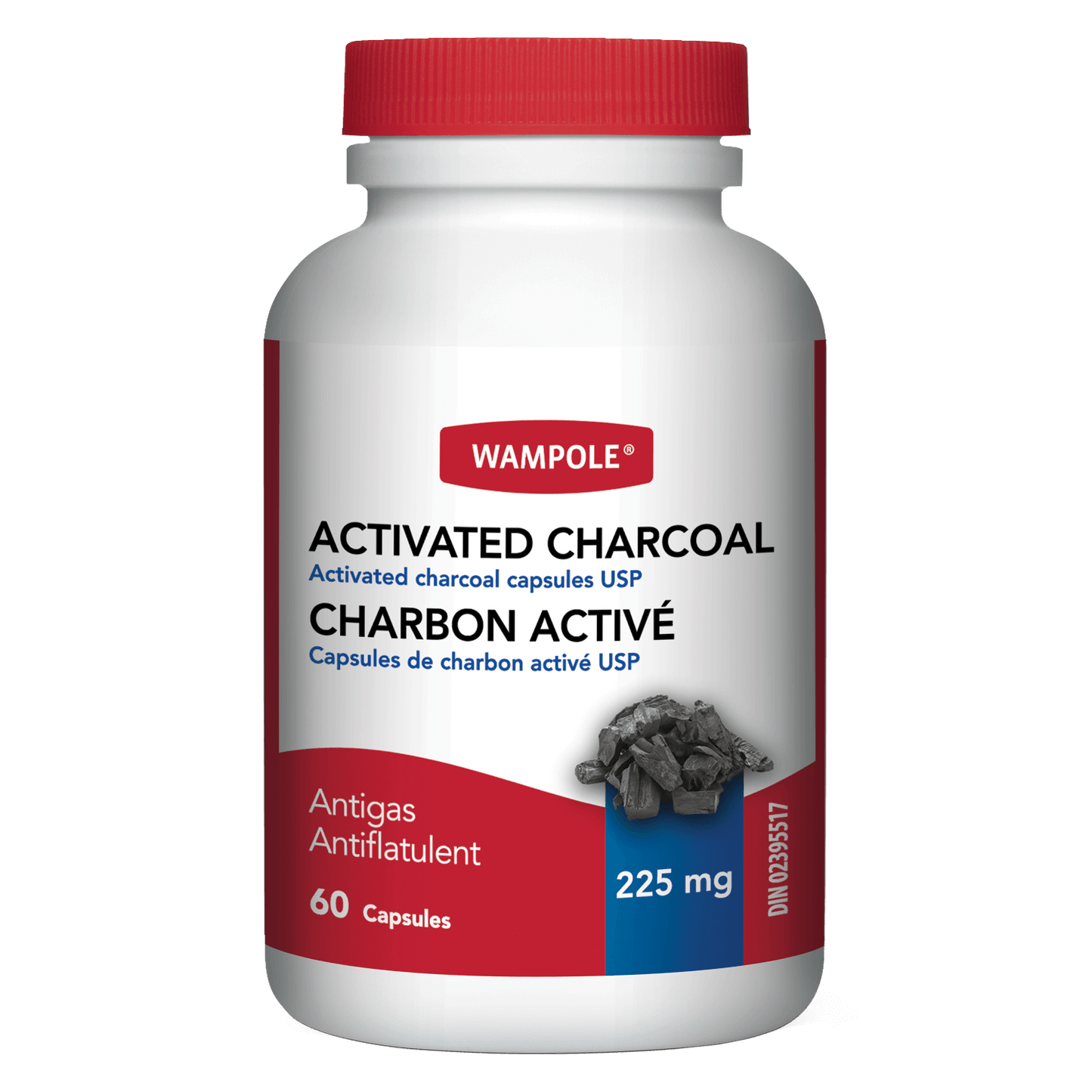 VIT ACT Charcoal 225mg-60 ca