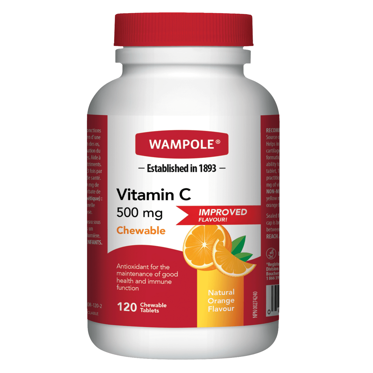 VITAMIN C TB 500MG 100+20 WAMPOLE TABLET