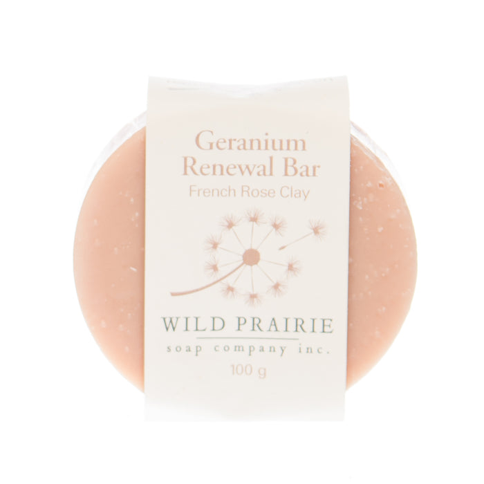 Wild Prairie Soap-Geranium Renewal Bar