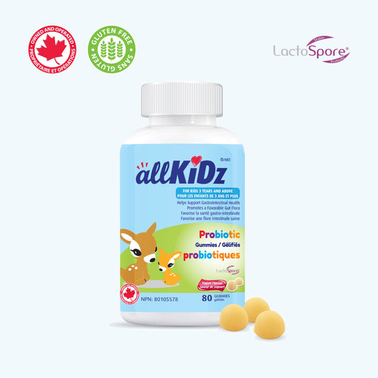 ALLKIDZ Probiotic Gummies 80 Gummies