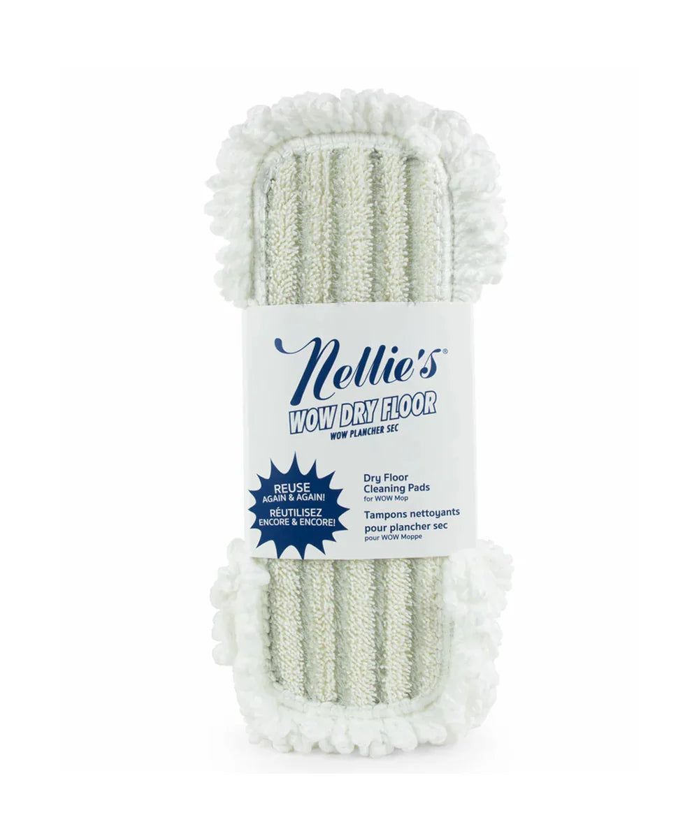 NELLIE'S * Wow Mop Dry Refill Pads (2/pk)
