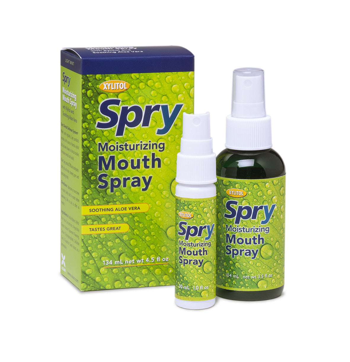 SPRY MOISTURIZING MOUTH SPRAY, 134ml