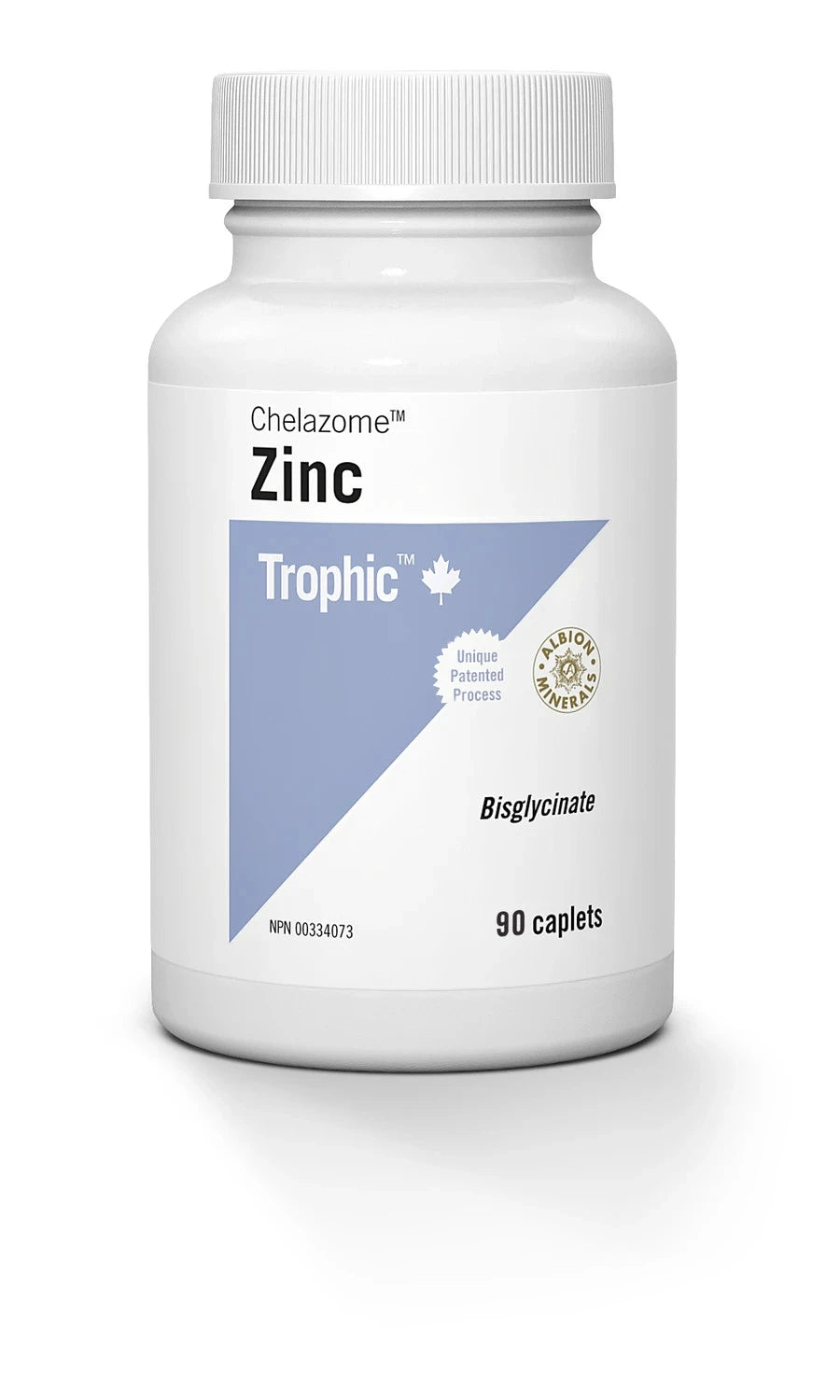 Trophic Zinc Chelazome 15mg - 90 Caplets
