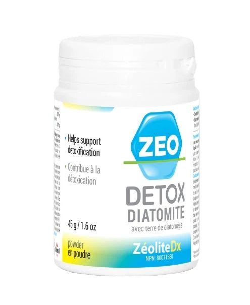 MINERAL MEDIX ZeoDetox, Diatomite, Powder, 45g/1.6oz