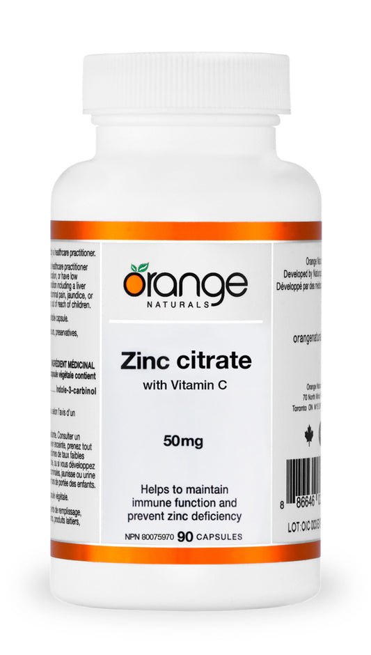 Orange Naturals      Zinc + Vitamin C      90 v-caps