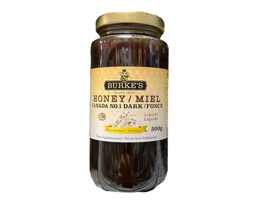 Burke's Pure Natural Honey Buckwheat Honey Liquid 500g