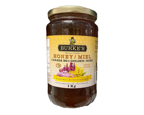 Burke's Pure Natural Honey Wildflower Honey Liquid 1kg