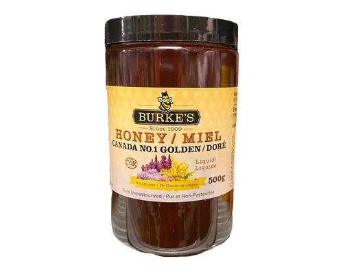 Burke's Pure Natural Honey Wildflower Honey Liquid 500g