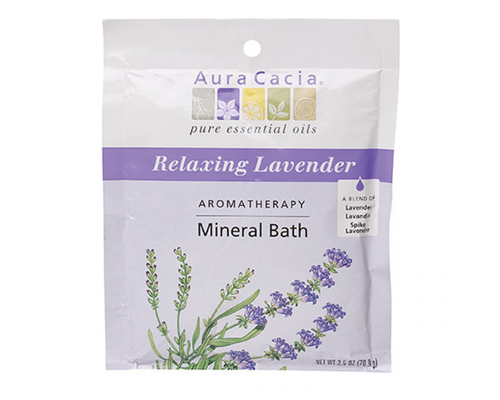 Aura Cacia Lavender Harvest Mineral Bath 71g