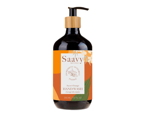 SAAVY NATURALS Sweet Orange Hand Wash 355mL