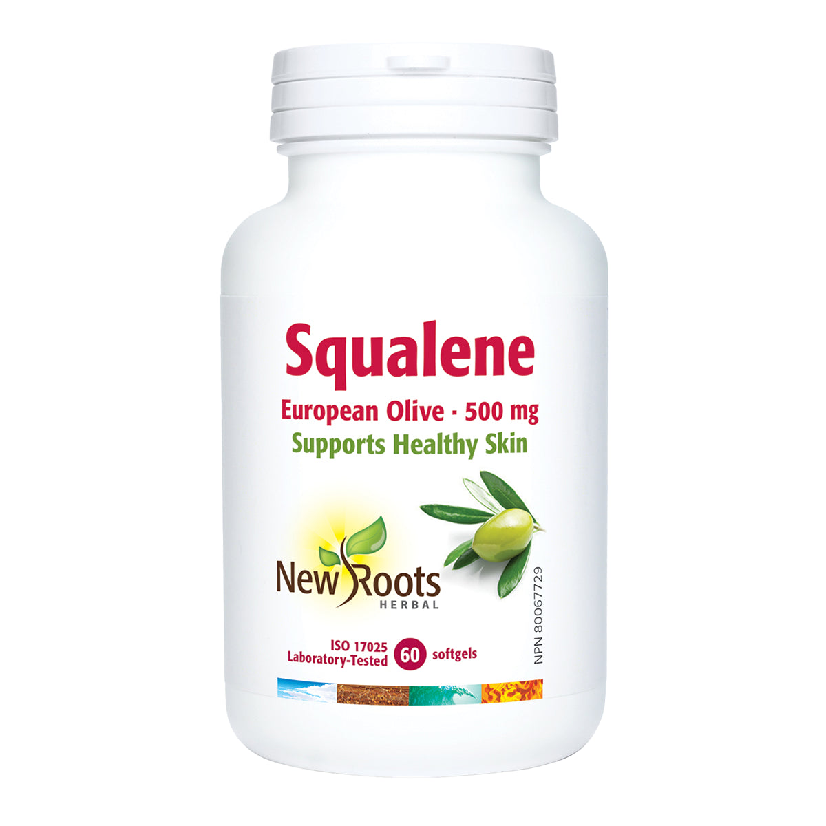 New Roots Squalene 500 mg 60 softgels