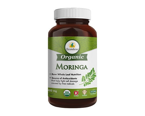 Ecoideas _Organic Moringa Capsules_60CP
