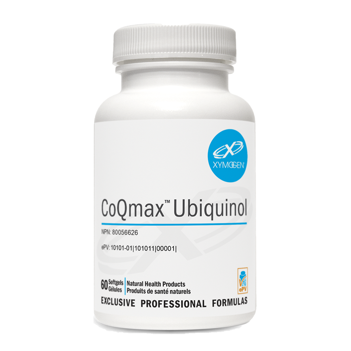 XYMOGEN®-CoQmax Ubiquinol 60 Softgels