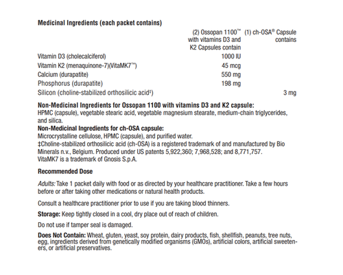 Xymogen - OSAplex MK-7 60 Packets