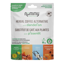 Nummy Creations Coffee Alternative Variety Pack 50 g - Pack of 12