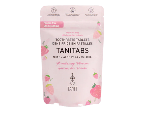 TANIT Toothpste Tab. 12pk, Strawberry, 62tab pch
