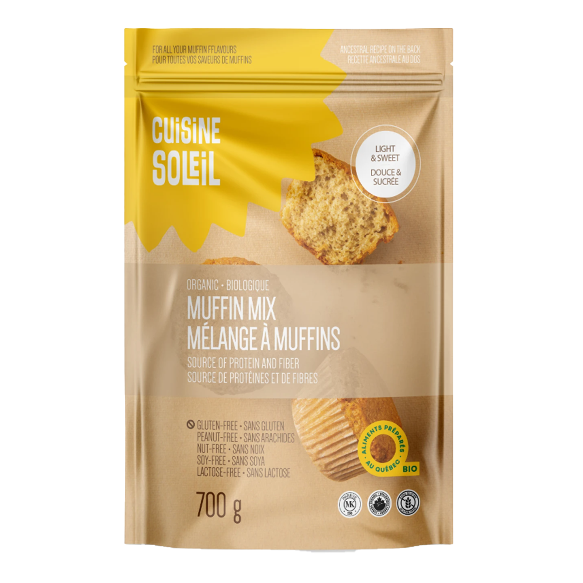 CUISINE SOLEIL Org Muffin Mix 700g