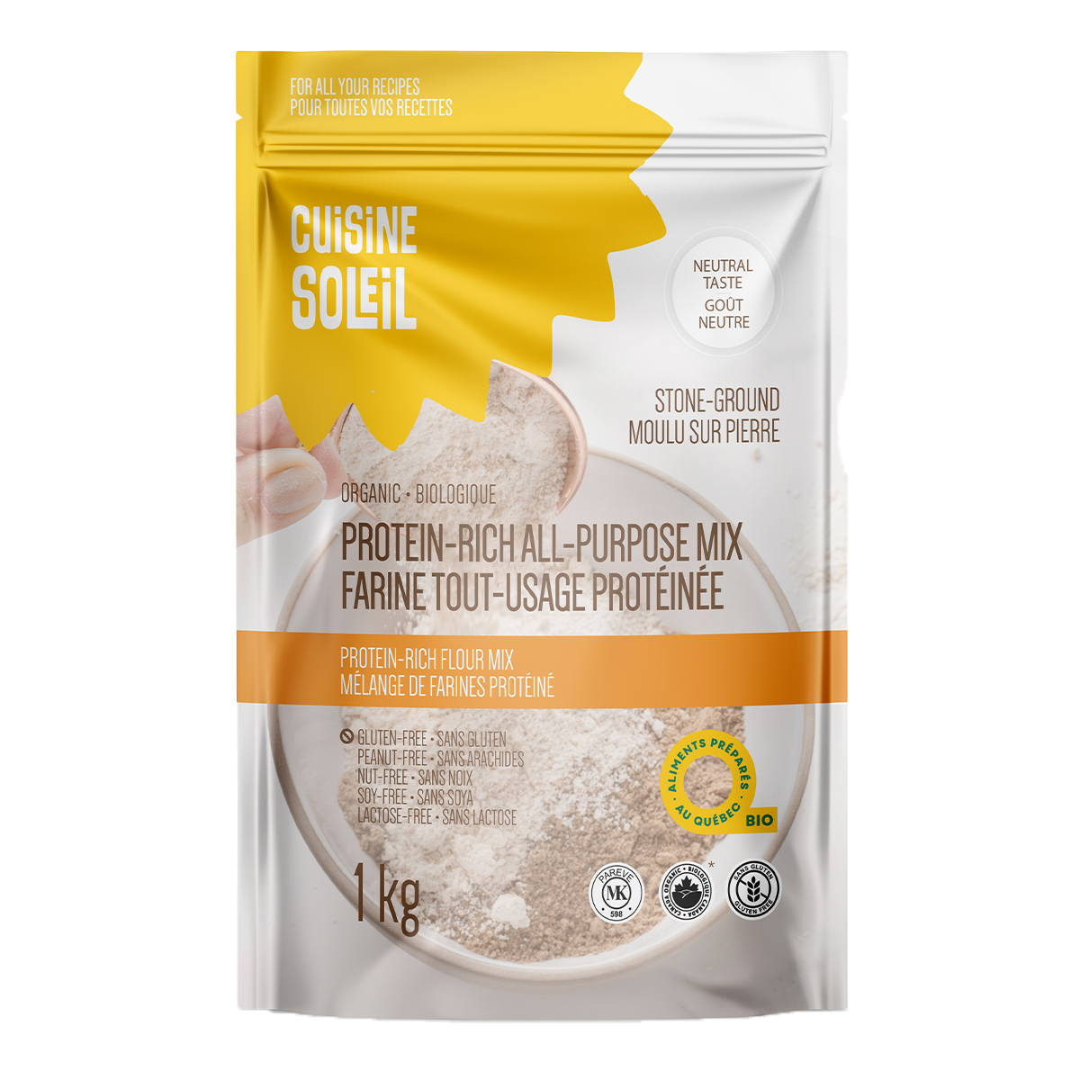 CUISINE SOLEIL Org Protein Rich All Purp Flour1kg