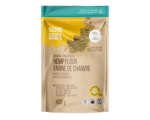 CUISINE SOLEIL Org Hemp Flour 400g
