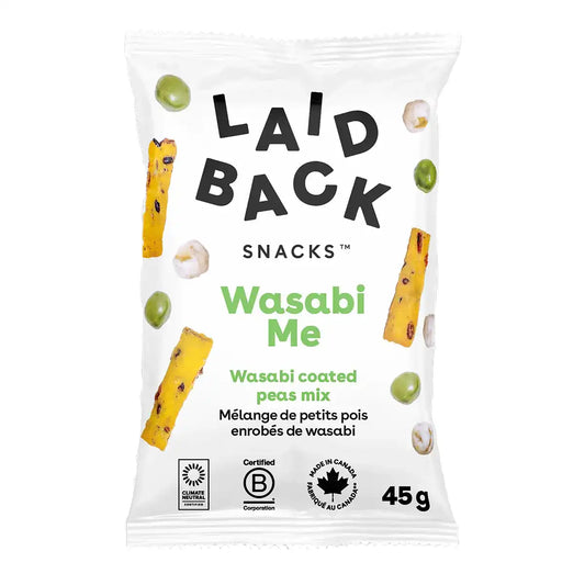 LAID BACK SNACKS - Wasabi Me, Mini (vegan)    45g