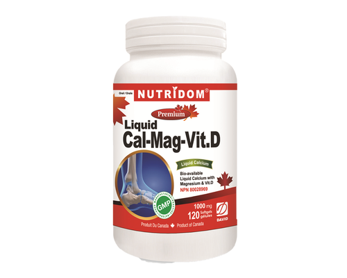 NUTRIDOM® Cal-Mag-Vit.D 120 Softgels
