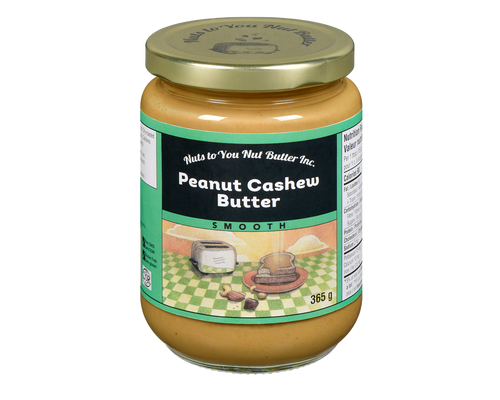 NUTS TO YOU Peanut Cashew Butter Smooth 365g