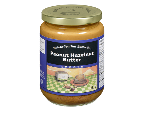 NUTS TO YOU Peanut Hazelnut Butter Smooth 365g