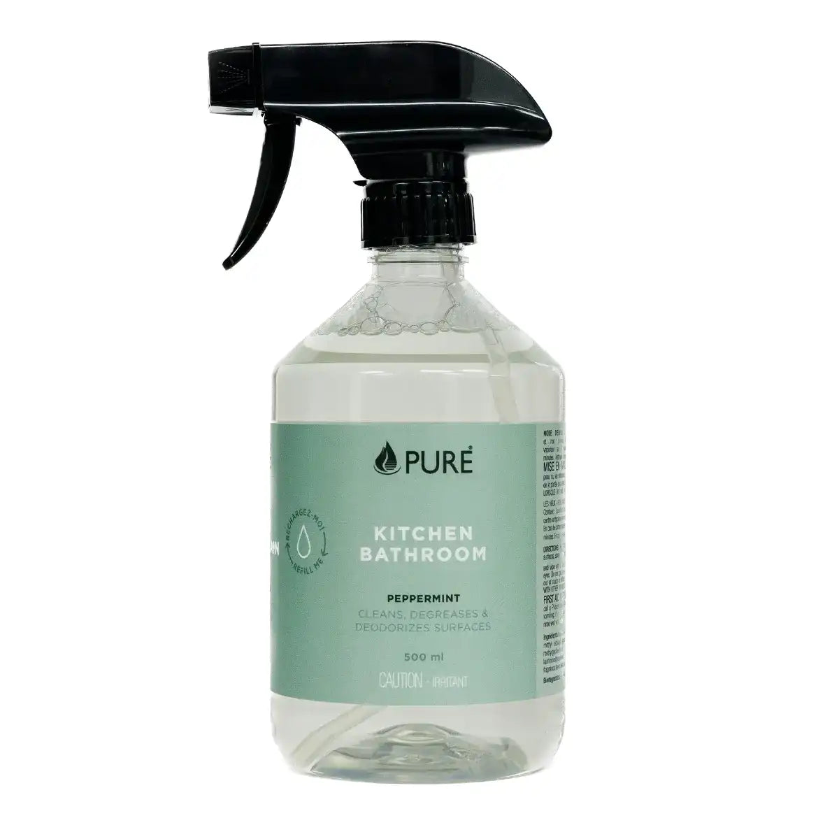 Pure - Kitchen Bathroom Degrease Peppermint 500mL