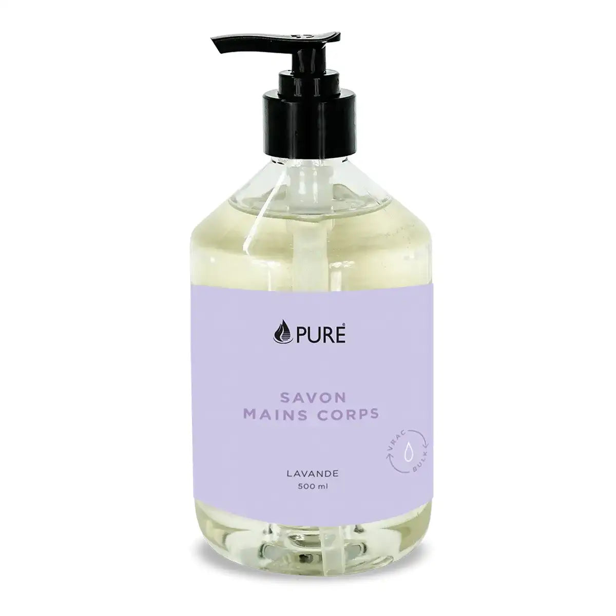 Pure - Body & Hand Soap Lavender 500mL