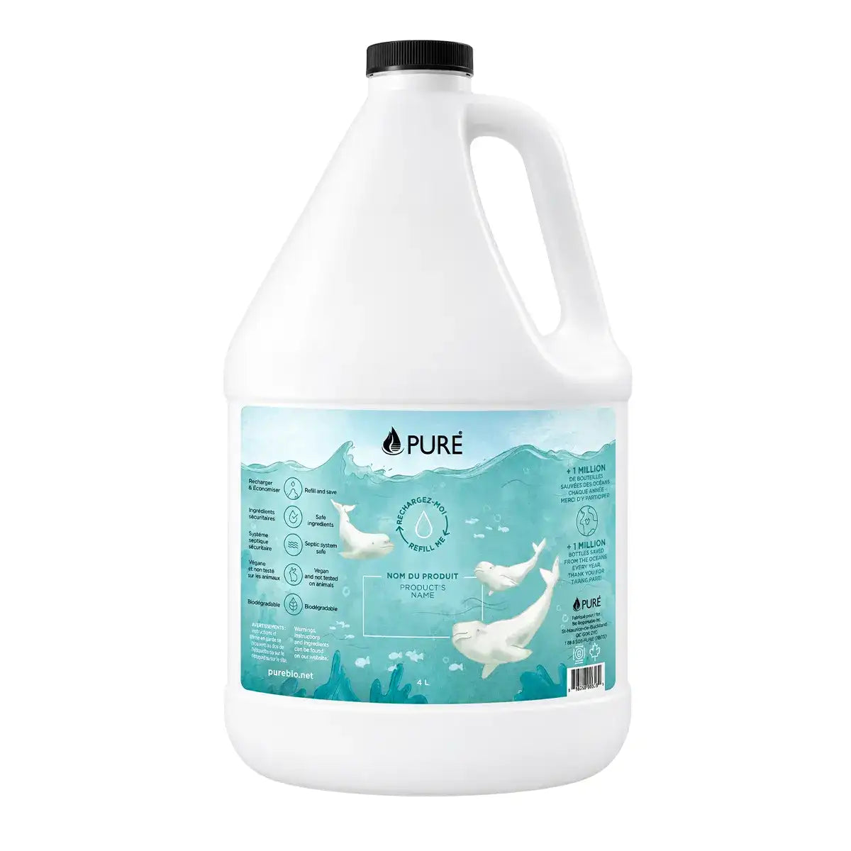 Pure - Empty Refill Bottle 4L