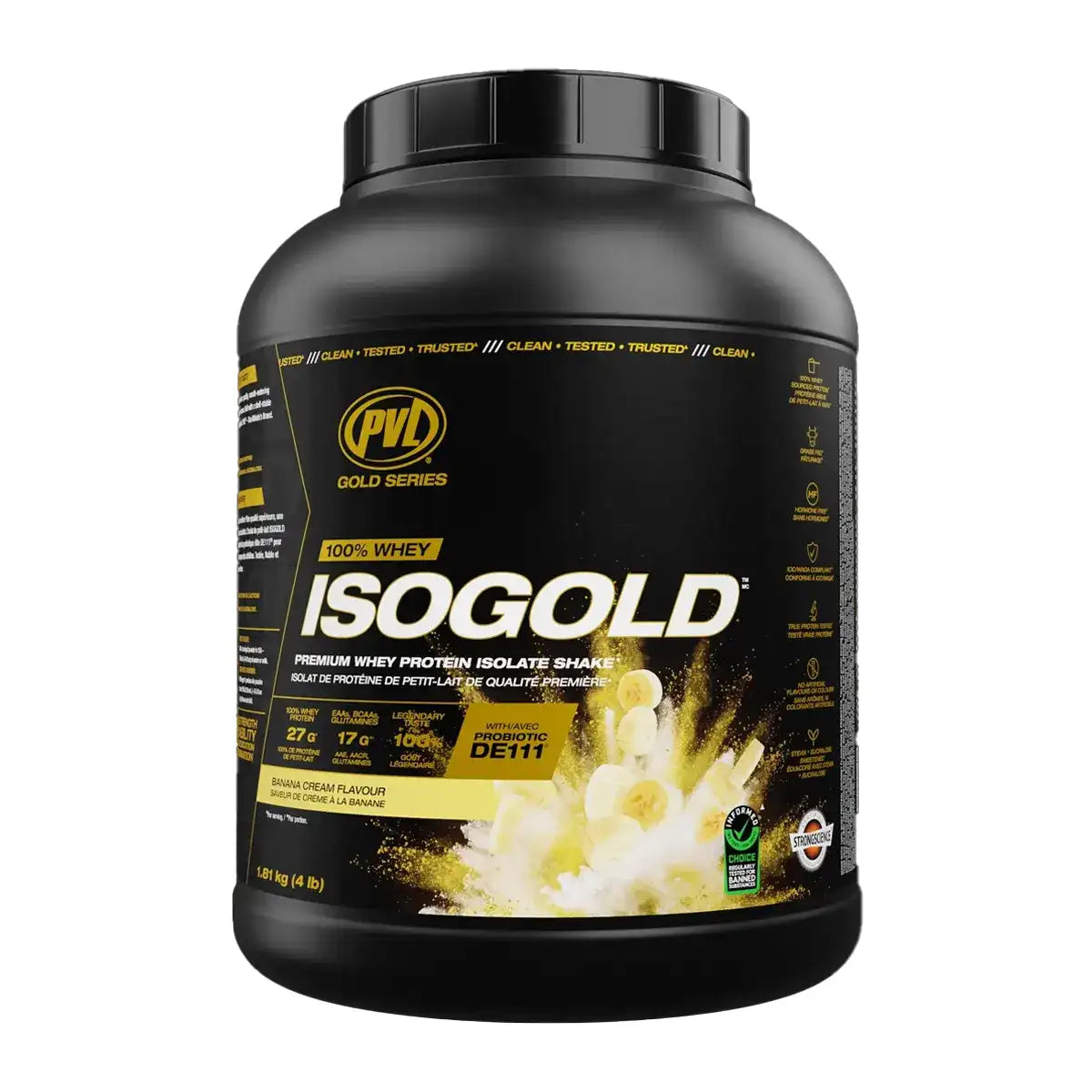 PVL Gold Series - ISOGOLD™ Banana Cream - 1.81 kg
