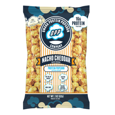 OPTIMUM NUTRITION PROTEIN POPCORN MINI 62g - single NACHO CHEDDAR