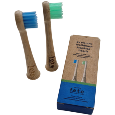 f.e.t.e. - Electric Toothbrush Head 2Pack SOFT - 2pk