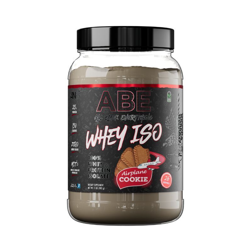 Applied Nutrition Applied Nutrition ABE ISO Whey Protein Isolate Flavour: Airplane Cookie Container Size: 2 lbs Each
