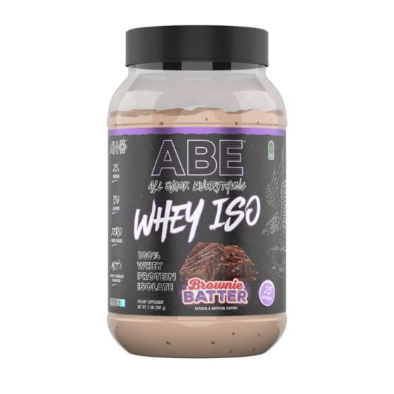 Applied Nutrition Applied Nutrition ABE ISO Whey Protein Isolate Flavour: Brownie Batter Container Size: 2 lbs Each